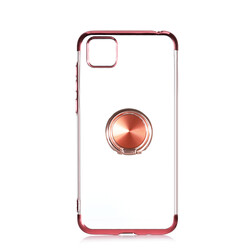 Huawei Y5P Case Zore Gess Silicon Rose Gold