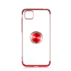 Huawei Y5P Case Zore Gess Silicon Red