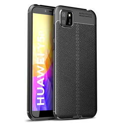 Huawei Y5P Case Zore Niss Silicon Cover Black
