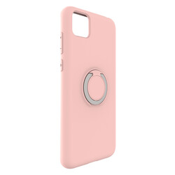 Huawei Y5P Case Zore Plex Cover Light Pink