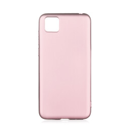 Huawei Y5P Case Zore Premier Silicon Cover Rose Gold