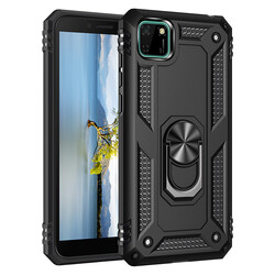 Huawei Y5P Case Zore Vega Cover Black