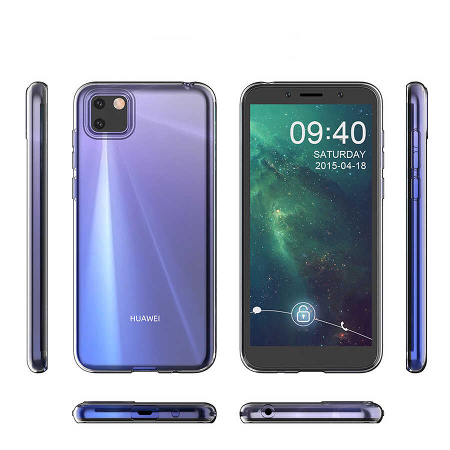 Huawei Y5P Kılıf Zore Süper Silikon Kapak - 3