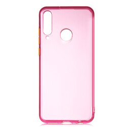 Huawei Y6P Case Zore Bistro Cover Pink