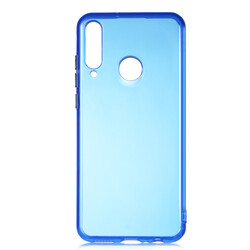 Huawei Y6P Case Zore Bistro Cover Blue