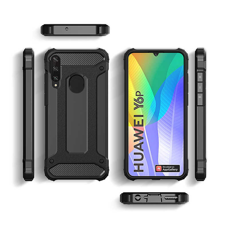 Huawei Y6P Case Zore Crash Silicon Cover - 12