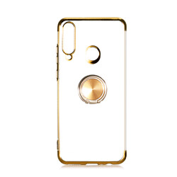 Huawei Y6P Case Zore Gess Silicon Gold