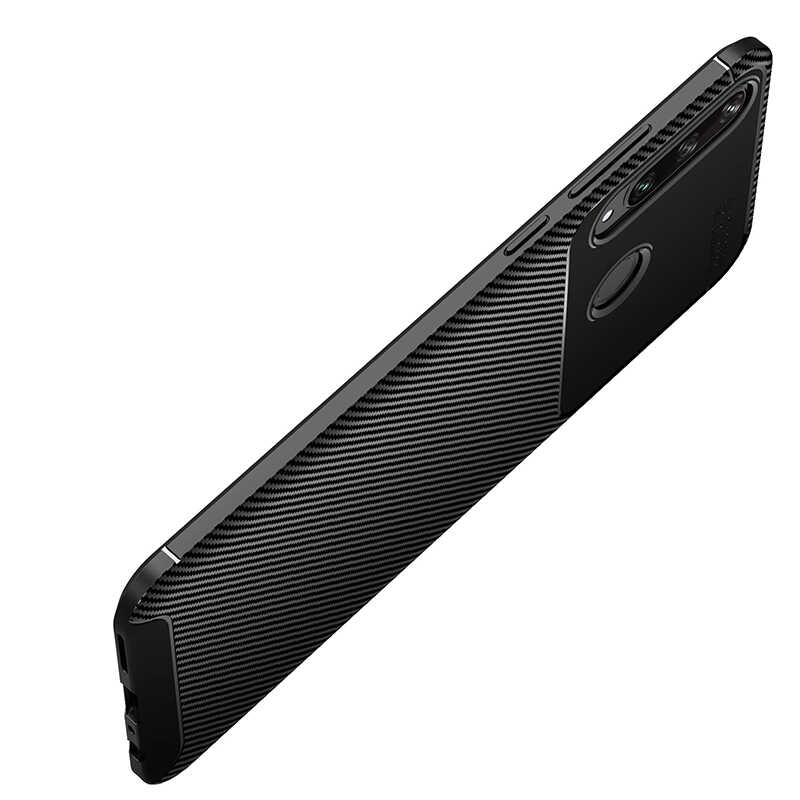 Huawei Y6P Case Zore Negro Silicon Cover - 8