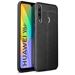 Huawei Y6P Case Zore Niss Silicon Cover Black