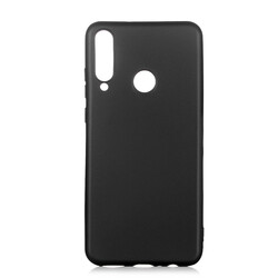 Huawei Y6P Case Zore Premier Silicon Cover Black