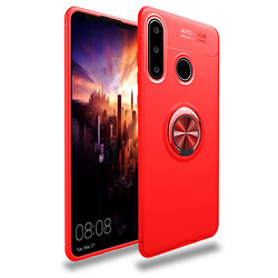Huawei Y6P Case Zore Ravel Silicon Cover Red