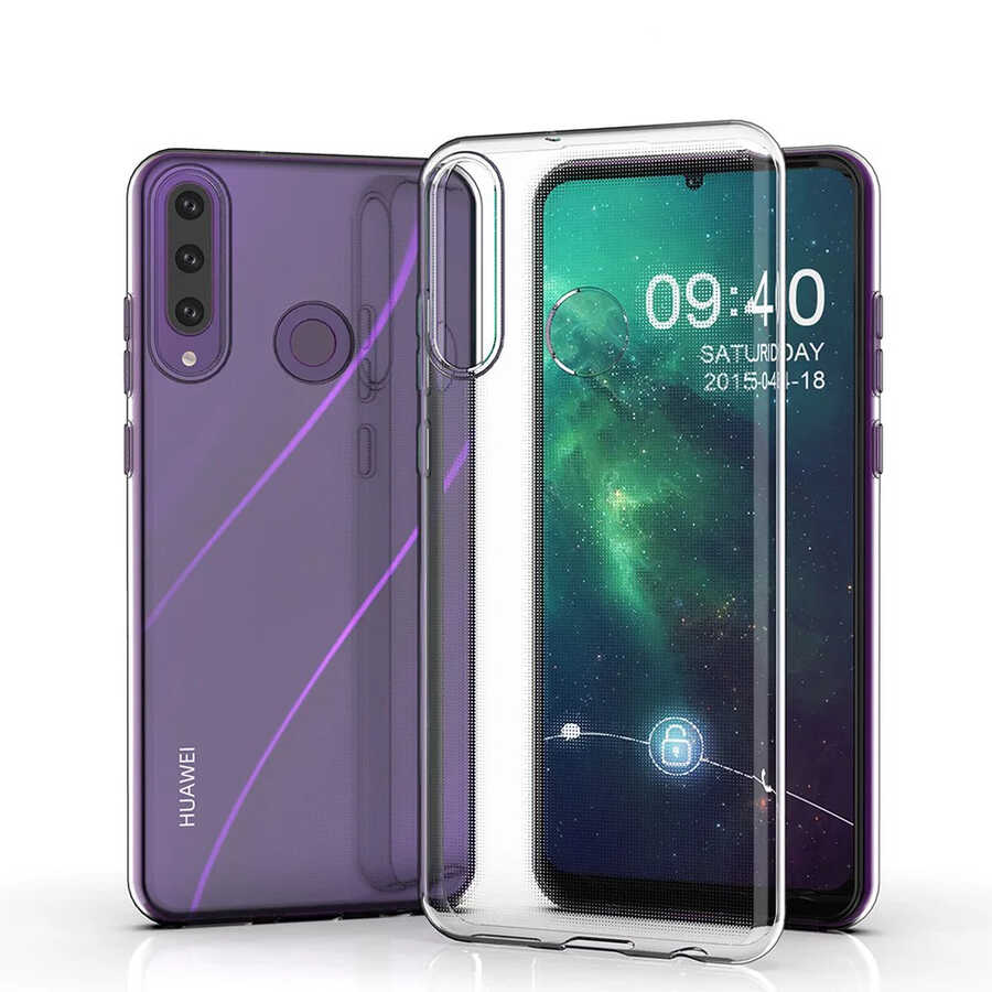 Huawei Y6P Case Zore Süper Silikon Cover - 3