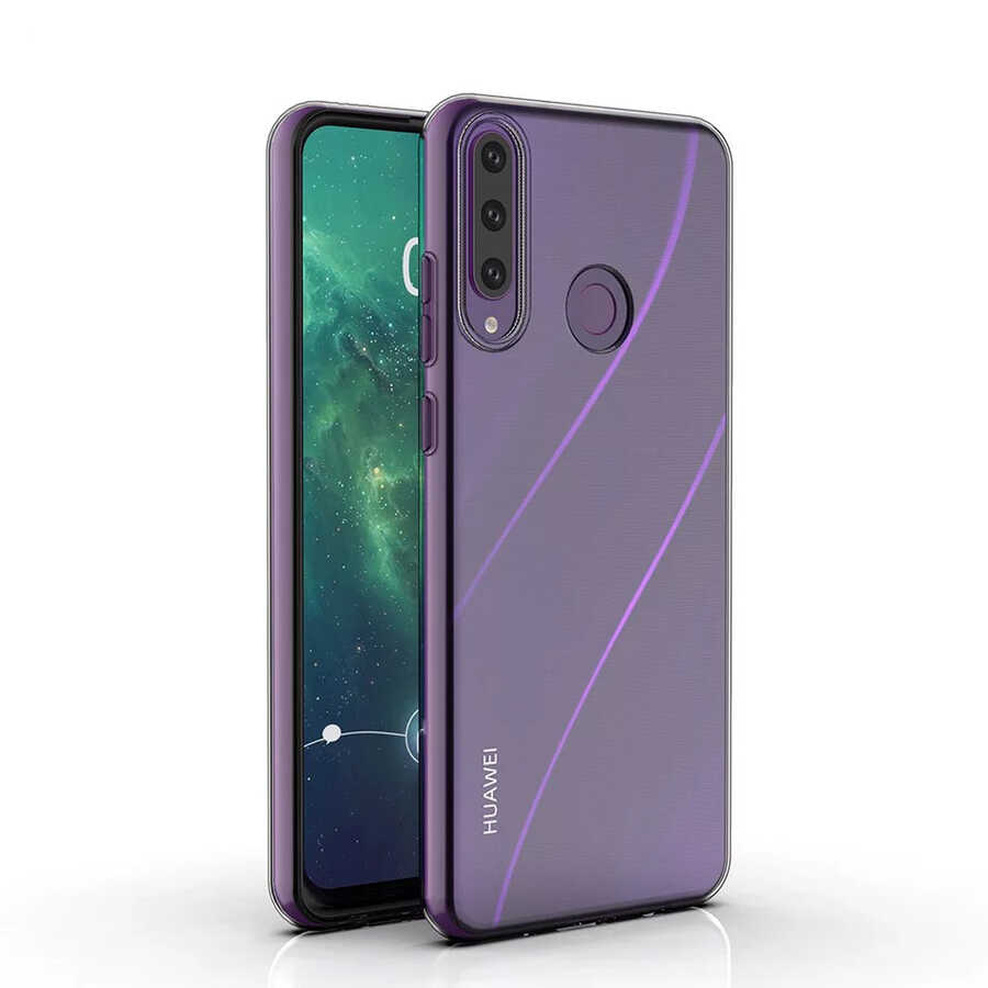 Huawei Y6P Case Zore Süper Silikon Cover - 2