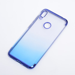 Huawei Y6S 2019 Case Zore Moss Silicon Blue