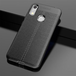 Huawei Y6S 2019 Case Zore Niss Silicon Cover Black
