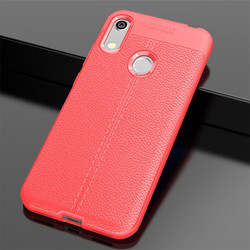 Huawei Y6S 2019 Case Zore Niss Silicon Cover Red