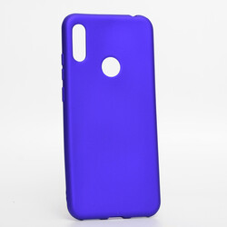 Huawei Y6S 2019 Case Zore Premier Silicon Cover Saks Blue
