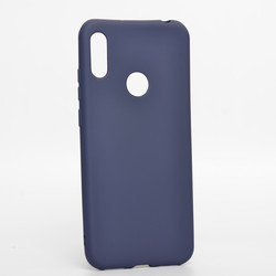Huawei Y6S 2019 Case Zore Premier Silicon Cover Navy blue