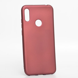 Huawei Y6S 2019 Case Zore Premier Silicon Cover Plum