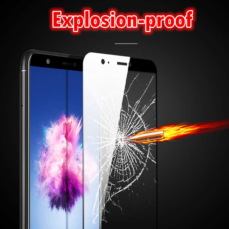 Huawei Y7 2018 Zore Kenarları Kırılmaya Dayanıklı Cam Ekran Koruyucu - 5