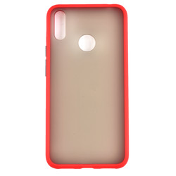 Huawei Y7 Prime 2019 Case Zore Fri Silicon Red