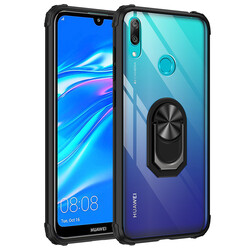 Huawei Y7 Prime 2019 Kılıf Zore Mola Kapak Siyah