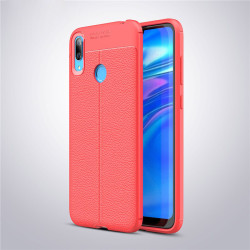 Huawei Y7 Prime 2019 Kılıf Zore Niss Silikon Kapak Kırmızı