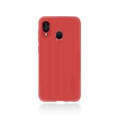 Huawei Y7 Prime 2019 Kılıf Zore Tio Silikon Kırmızı