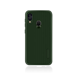 Huawei Y7 Prime 2019 Kılıf Zore Tio Silikon Koyu Yeşil
