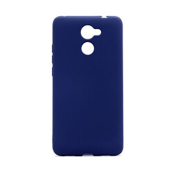 Huawei Y7 Prime Case Zore Premier Silicon Cover Navy blue
