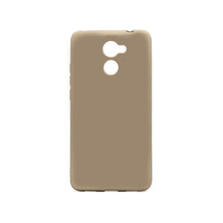 Huawei Y7 Prime Case Zore Premier Silicon Cover Gold