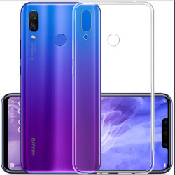 Huawei Y9 2019 Kılıf Zore Ultra İnce Silikon Kapak 0.2 mm Renksiz