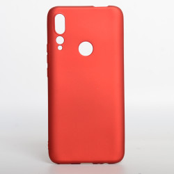 Huawei Y9 Prime 2019 Kılıf Zore Premier Silikon Kapak Kırmızı