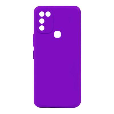 İnfinix Hot 11 Play Case Zore Biye Silicon Purple