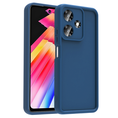 İnfinix Hot 30İ Kılıf Kamera Korumalı Zore Ananas Kapak Koyu Yeşil
