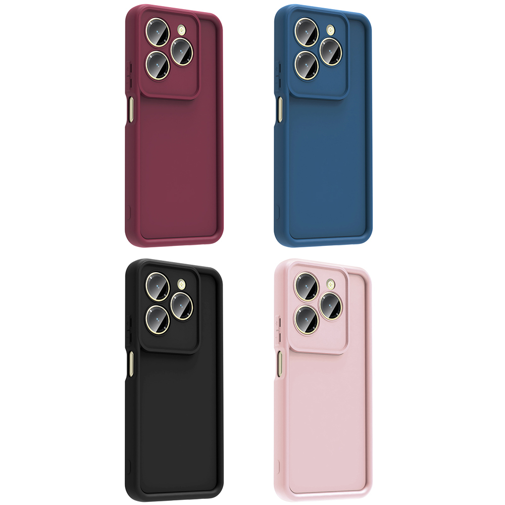 Infinix Hot 40 Case Camera Protection Zore Ananas Cover - 14
