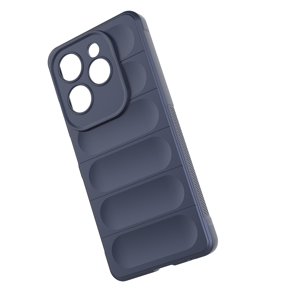 Infinix Hot 40 Case Flexible TPU Hollow Back Surface Design Zore Etnik Silicone Cover - 10
