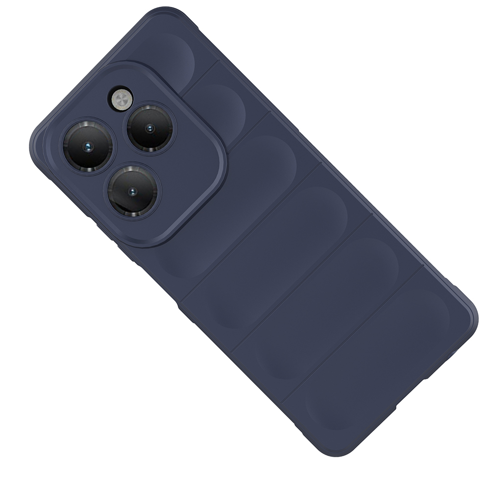İnfinix Hot 40 Kılıf Esnek TPU Oyuklu Arka Yüzey Tasarımlı Zore Etnik Silikon Kapak - 8