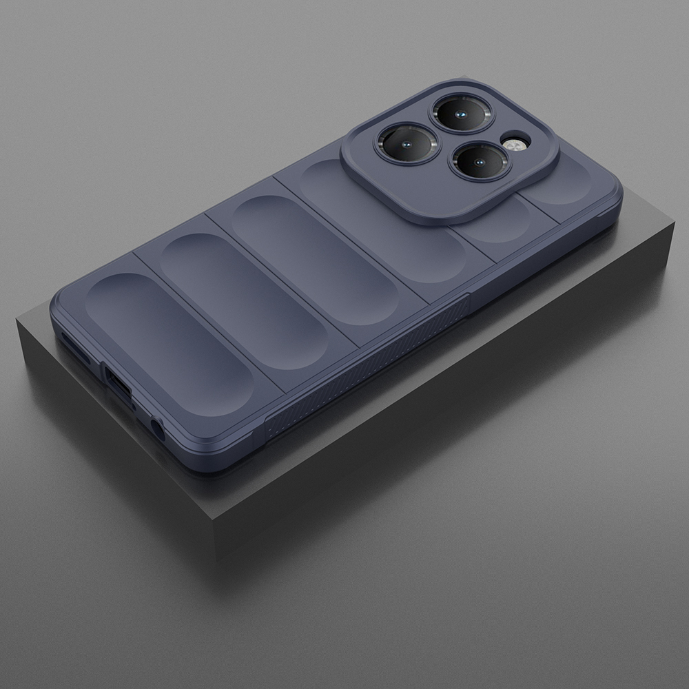 Infinix Hot 40 Pro Case Flexible TPU Hollow Back Surface Design Zore Etnik Silicone Cover - 27