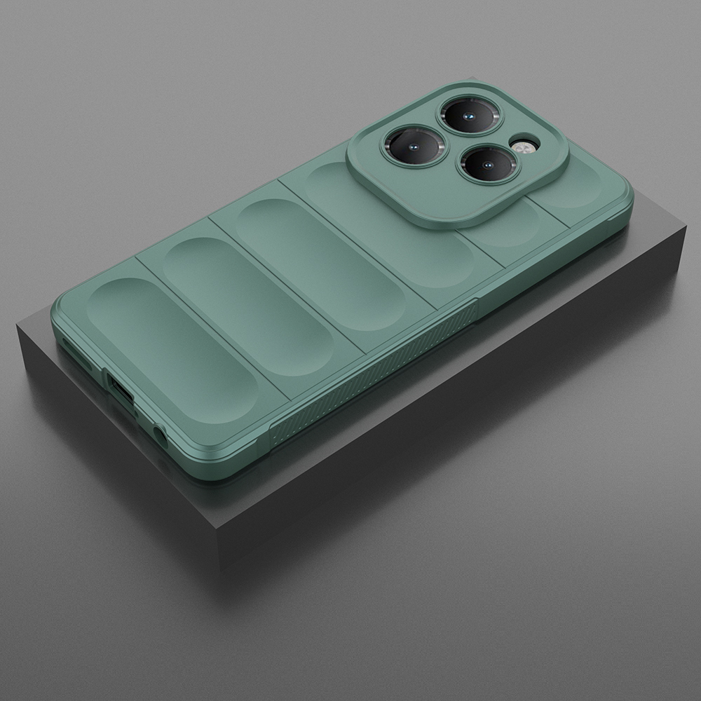 Infinix Hot 40 Pro Case Flexible TPU Hollow Back Surface Design Zore Etnik Silicone Cover - 29