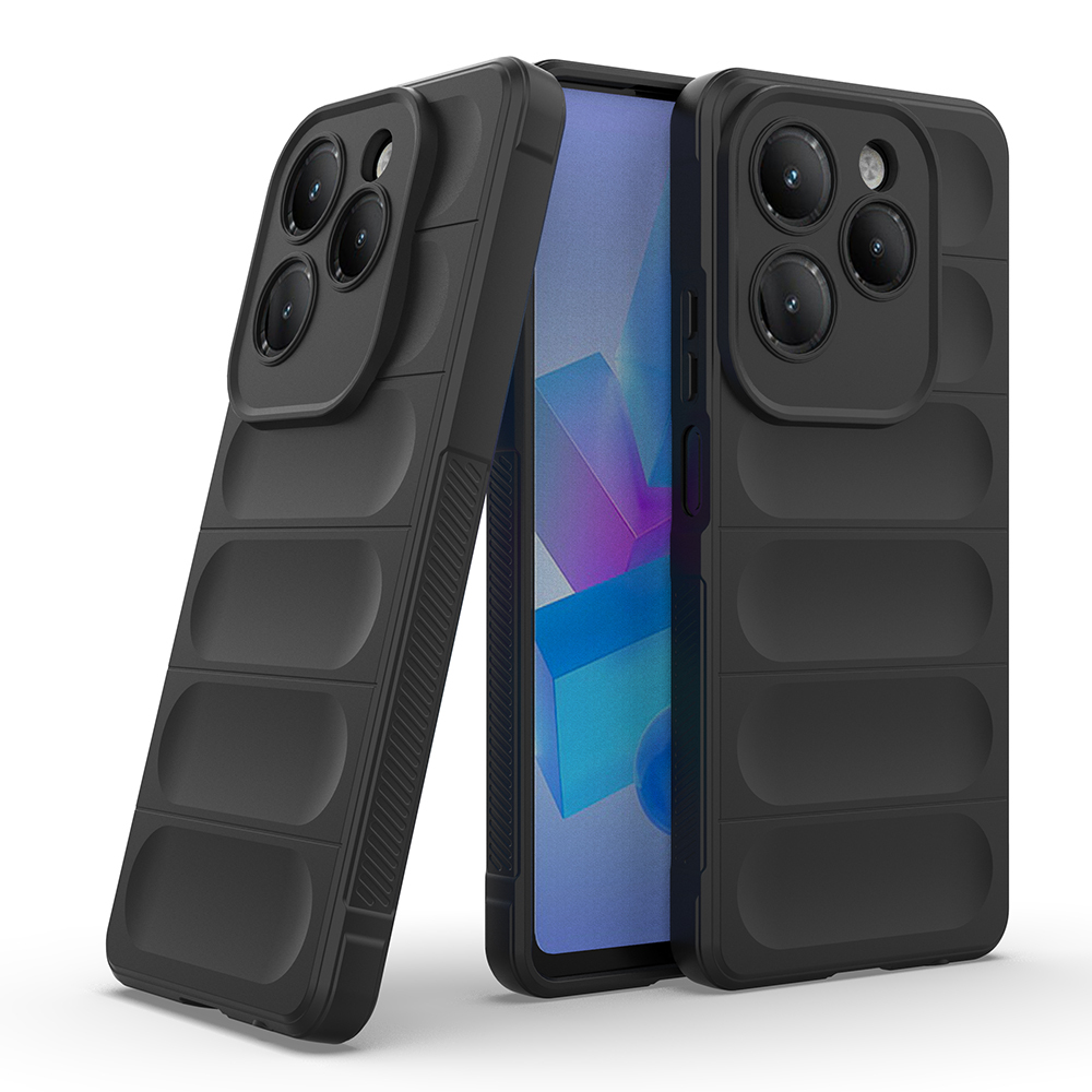İnfinix Hot 40 Pro Kılıf Esnek TPU Oyuklu Arka Yüzey Tasarımlı Zore Etnik Silikon Kapak - 6