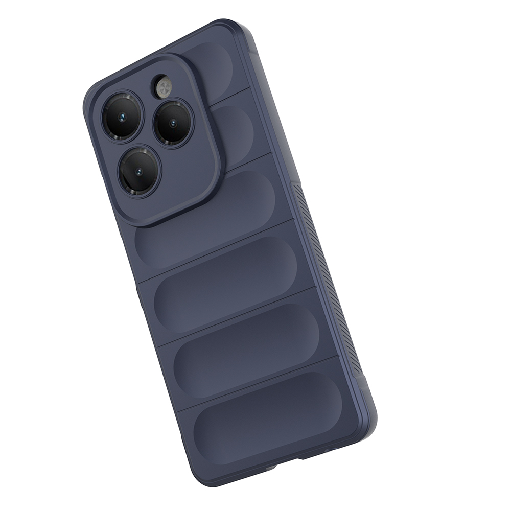 İnfinix Hot 40 Pro Kılıf Esnek TPU Oyuklu Arka Yüzey Tasarımlı Zore Etnik Silikon Kapak - 12