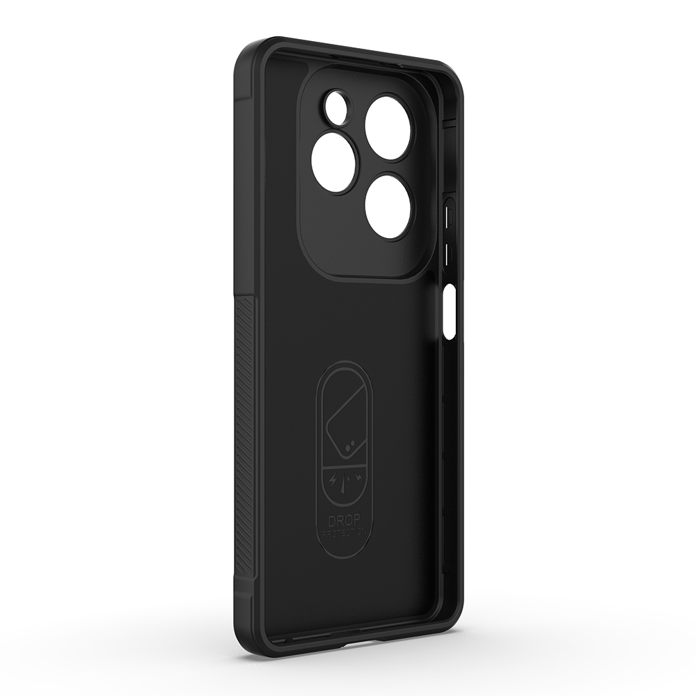 İnfinix Hot 40 Pro Kılıf Esnek TPU Oyuklu Arka Yüzey Tasarımlı Zore Etnik Silikon Kapak - 9