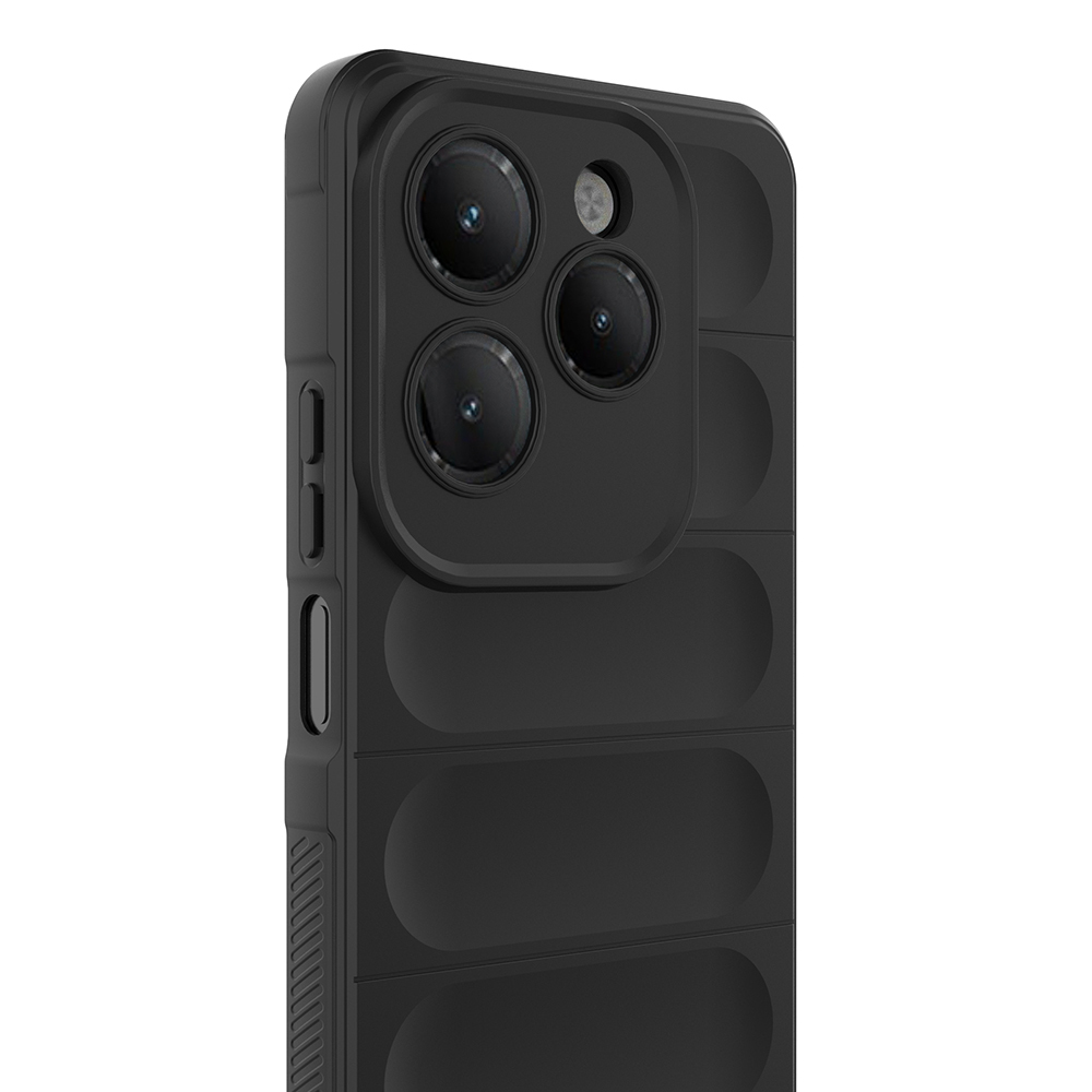 İnfinix Hot 40 Pro Kılıf Esnek TPU Oyuklu Arka Yüzey Tasarımlı Zore Etnik Silikon Kapak - 7