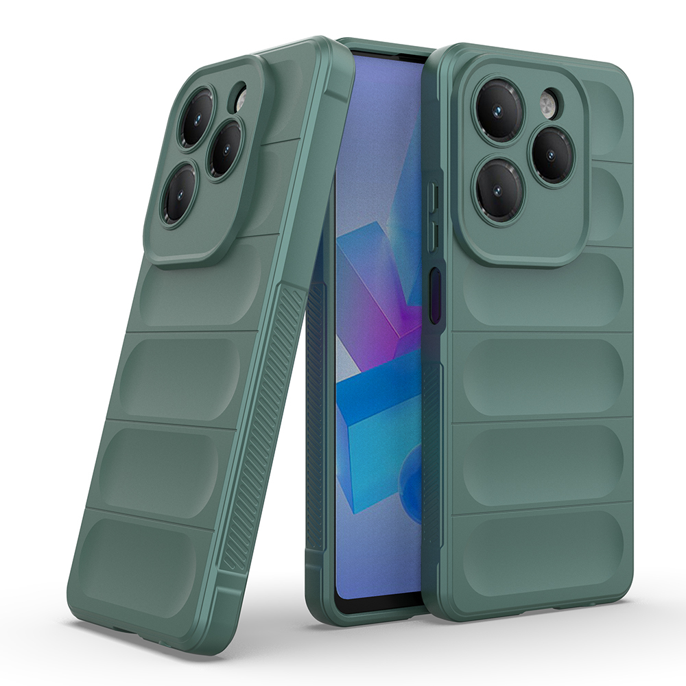 İnfinix Hot 40 Pro Kılıf Esnek TPU Oyuklu Arka Yüzey Tasarımlı Zore Etnik Silikon Kapak - 34