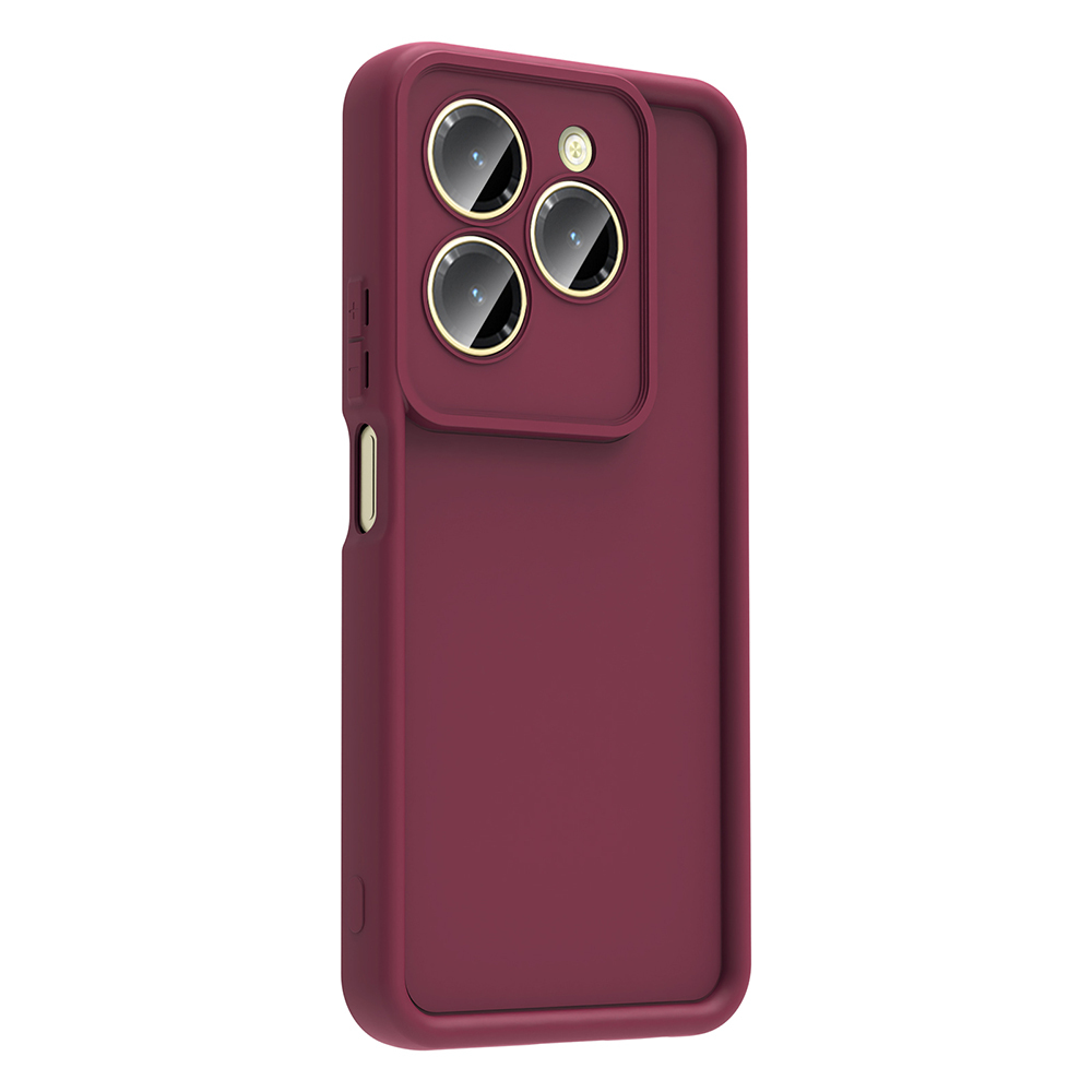 İnfinix Hot 40 Pro Kılıf Kamera Korumalı Zore Ananas Kapak - 6