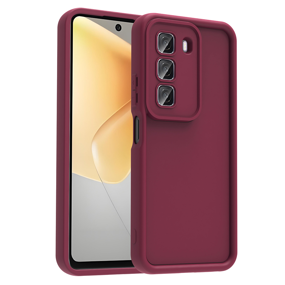 Infinix Hot 50 4G Case Camera Protection Zore Ananas Cover - 5