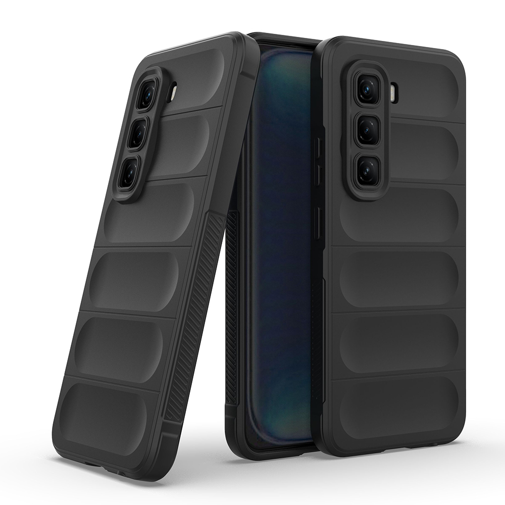 İnfinix Hot 50 4G Kılıf Esnek TPU Oyuklu Arka Yüzey Tasarımlı Zore Etnik Silikon Kapak - 8
