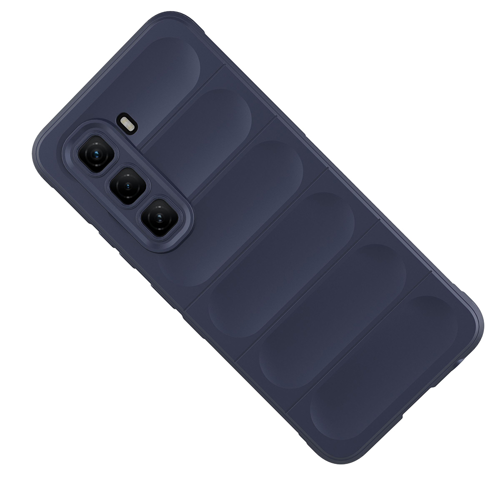 İnfinix Hot 50 4G Kılıf Esnek TPU Oyuklu Arka Yüzey Tasarımlı Zore Etnik Silikon Kapak - 15
