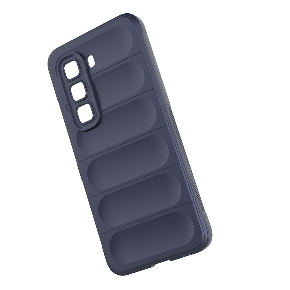 İnfinix Hot 50 4G Kılıf Esnek TPU Oyuklu Arka Yüzey Tasarımlı Zore Etnik Silikon Kapak - 17